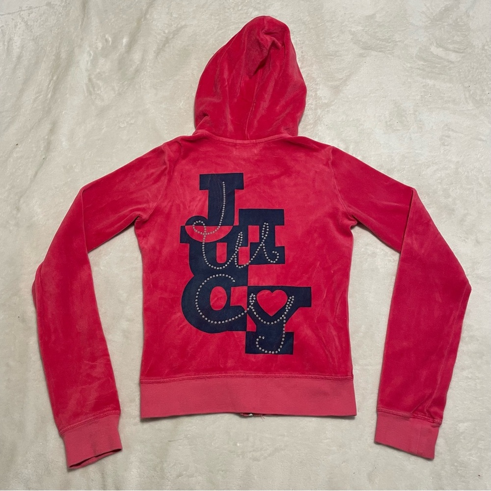 Juicy Couture Kids Pink Hoodie Jacket